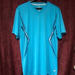 NWOT Nordic Track V neck Jersey Shirt